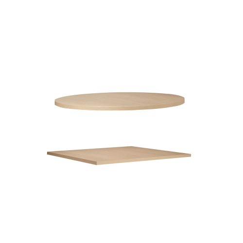 Tablie masa exterior din lemn de stejar Metalmobil Table Top B ABS